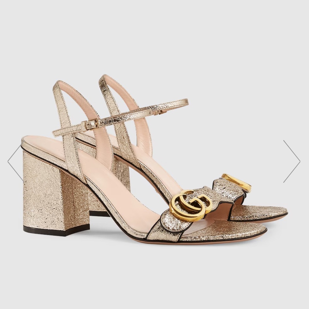 Gucci Women's Gold Sandals